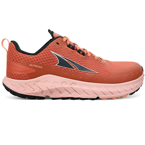 Altra Outroad Women's Running Shoes, Red/Orange