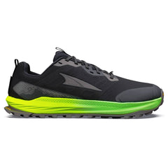 Altra Lone Peak 9+ Men's Trail Running Shoes, Black/Dark Gull Grey/Green Gecko