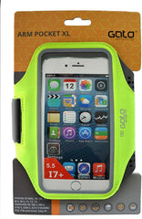 Gato Sports Arm Pocket XL, Neon Yellow