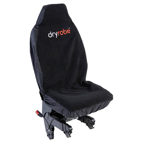 Dryrobe Water-repellent Car Seat Cover (Single), Black/Black