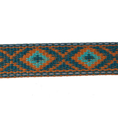 Non-Stop Dogwear Trail Quest Leash Rachel Pohl Edition, Teal/Oak