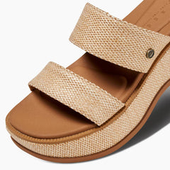 Reef Lofty Lux Hi, Tan Raffia