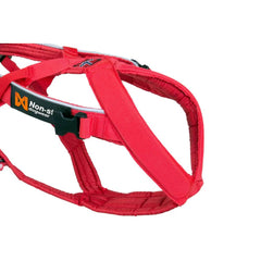 Non-Stop Dogwear Combined Harness, Red