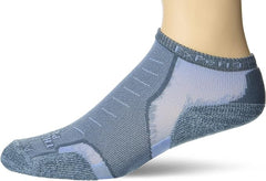 Thorlo Experia No-Show Socks, Dark Blue/Grey