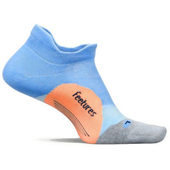 Feetures Elite Light Cushion No Show Tab, Blue Burst
