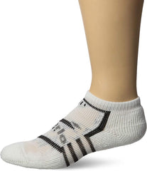 Thorlo Edge Low Cut Socks, White/Black