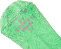 Thorlo Experia No-Show Socks, Electric Avenue Green