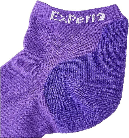 Thorlos Experia Unisex No Show Running Socks, Electric Avenue Purple