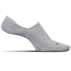 Feetures Everyday Ultra Light No-Show Women's Socks, Light Grey