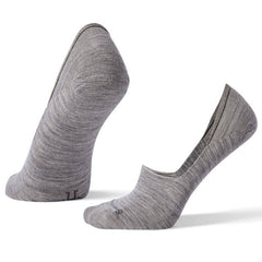 Feetures Everyday Ultra Light No-Show Women's Socks, Light Grey