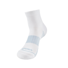 Thorlo Experia Green Ankle Socks, White