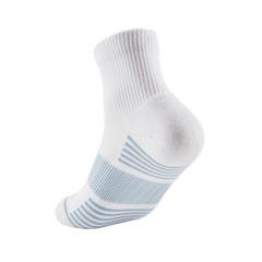 Thorlo Experia Green Ankle Socks, White