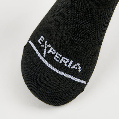 Thorlos Experia Green Unisex Low Cut Running Socks, Black
