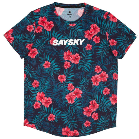 Saysky Flower Unisex Combat T-Shirt, Flower