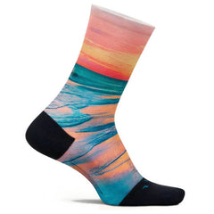 Feetures Landscape Ltd - Light Cushion Mini Crew, Sunset Glow