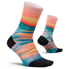 Feetures Landscape Ltd - Light Cushion Mini Crew, Sunset Glow