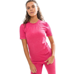 Craft Women's Fuseknit Comfort RN T-Shirt, Pink