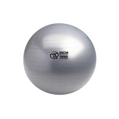 Fitness Mad 150Kg Swiss Ball & Pump with Online user guide, Graphite