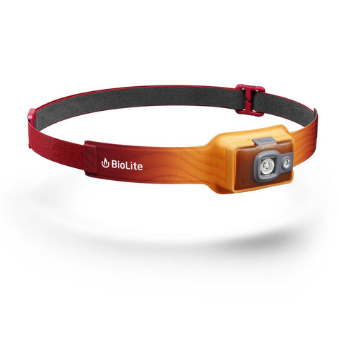 BioLite HeadLamp 325 Ultra-lightweight USB Headlamp, Ember Yellow