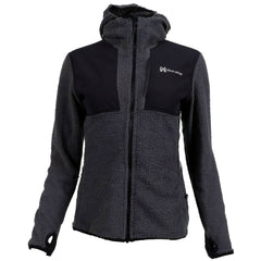 Non-Stop Dogwear FZ Women's Hoodie, Black/Grey