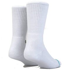 Stance Icon Crew Socks, White