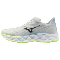 Mizuno Wave Sky 8 Running Shoes, Nimbus Cloud/Black/Green Gecko