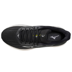 Mizuno Wave Inspire 21 Men's Running Shoes, Black/White/Vibrant Yellow