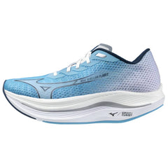 Mizuno Wave Rebellion Flash 2 Women's Running Shoes, River Blue/Blue Wing Teal/White