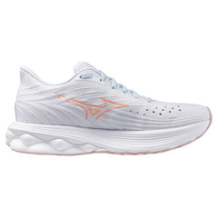 Mizuno Wave Skyrise 6 Women's Running Shoes, Nantucket Breeze/Striking Coral/Bleached Mauve
