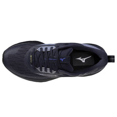 Mizuno Wave Rider GTX 3 Women's Running Shoes, Odyssey Gray/Icelandic Blue/Iris Bloom