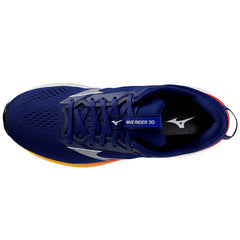 Mizuno Wave Rider 30 Men's Running Shoes, Beacon Blue/Dark Slate/Ambrosia