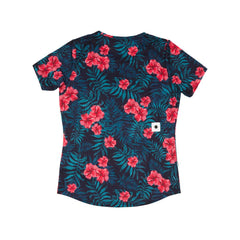 Saysky WMNS Flower Combat T-Shirt, Flowers