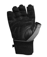 LiftTech Fitness Klutch Wrist Wrap Men's Weightlifting Gloves, Black