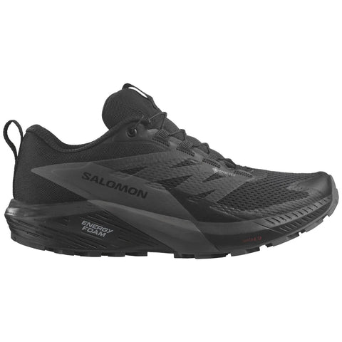 Salomon Sense Ride 5 GTX Women's Running Shoes, Black/Magnet/Black