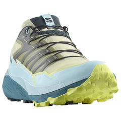 Salomon Thundercross Women's Trail Running Shoes, Alfalfa/Tanager Turquoise/Sunny Lime