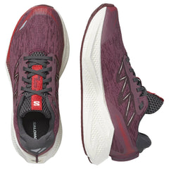 Salomon Aero Glide 4 Women's Running Shoes, Huckleberry/Vanilla Ice/Lava Falls