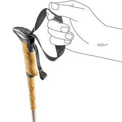 Leki Makalu Lite AS Compact, Pale Clay Light/White/Silver