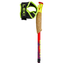 Leki Ultratrail FX.One, Bright Red/Violet/Neon Yellow