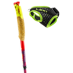 Leki Ultratrail FX.One, Bright Red/Violet/Neon Yellow