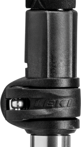 Leki Legacy FX TA Unisex Lightweight Trekking Poles, Grey/Bright Red/Black - OS