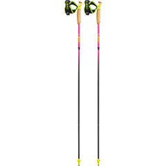 Leki Ultratrail FX.One Superlite, Neon Pink/Neon Yellow/Natural Carbon