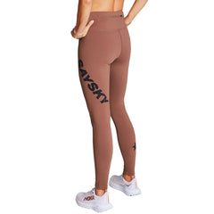 Saysky WMNS Logo Pace+ Tights, Brown