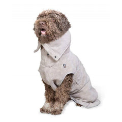 Rukka Pets Micro Luxury Dog Bathrobe, Beige