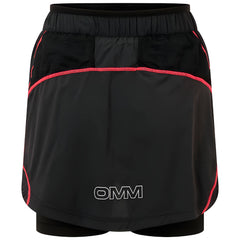 OMM Pace Skort, Black/Pink