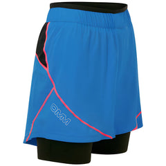 OMM Pace Skort, Blue/Pink