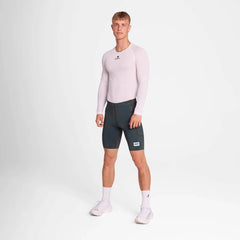 Saysky Houndstooth Combat+ Short Tights 9", Blue AOP