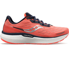 Saucony Triumph 19 Women's Running Shoes, Sunstone/Night