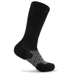 Thorlos Running Light Cushion Over-Calf Socks, Black