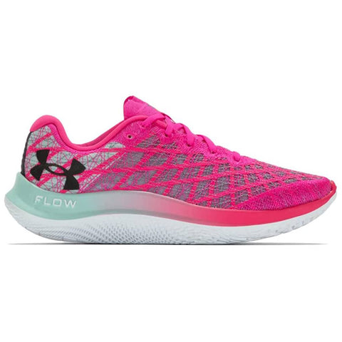 Under Armour Flow Velociti Wind 2 DL Women's Running Shoes, Pink