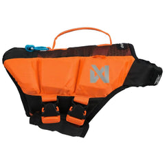 Non-Stop Dogwear Protector Life Jacket, Black/Orange